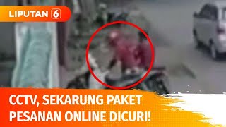 Waduh! Bukan Incar Motor, Pasangan Pencuri Ini Bawa Kabur Sekarung Paket Pesanan Orang! | Liputan 6
