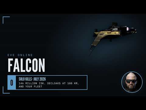 EVE Online Falcon Guide — 146 Million ISK. Decloaks At 100 Km, And Your Fleet Stops Shooting
