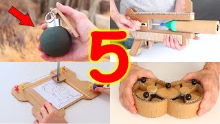 5 Amazing Things You Can Do at Home from Cardboard! (Compilation 2022 🔥)