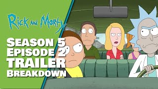 Rick And Morty Season 5 Episode 2 Promo Breakdown  - Space Beth Return (Rick and Morty 5x02)