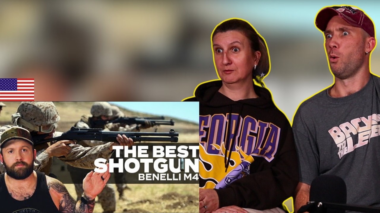 Европейская семья отреагировала на любимое ружье морских пехотинцев США.