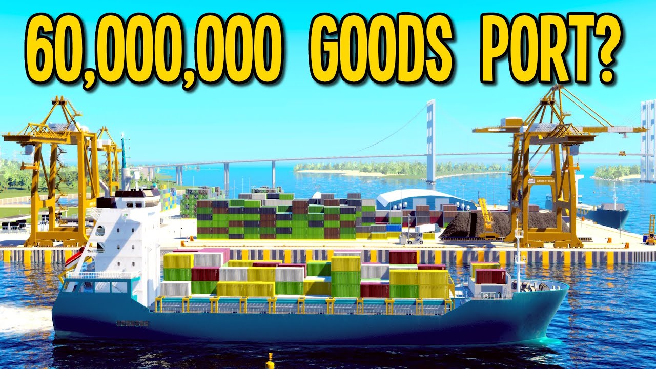 Can My City THRIVE with a 60 Million Goods Port?