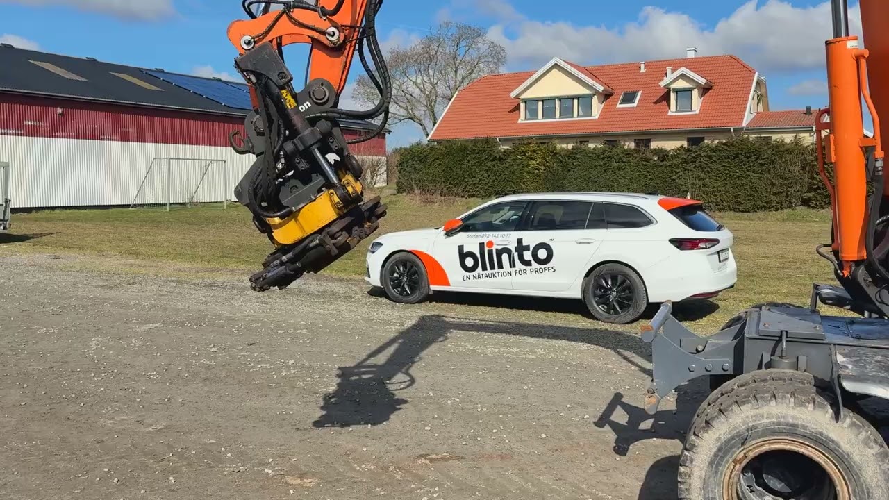 Hjulgrävare Doosan DX55W - 3 Skopor & Tippvagn