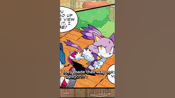 Blaze Opens Up To Sonic