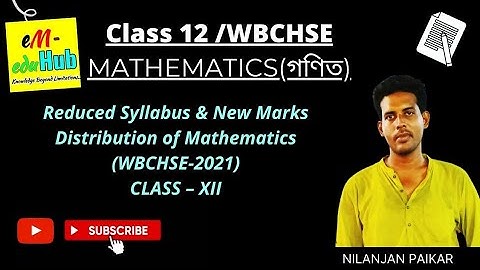 WBCHSE HS 2021 Syllabus Reduced | Class 12 Syllabus Reduced | Class 12 HS New Syllabus 2021