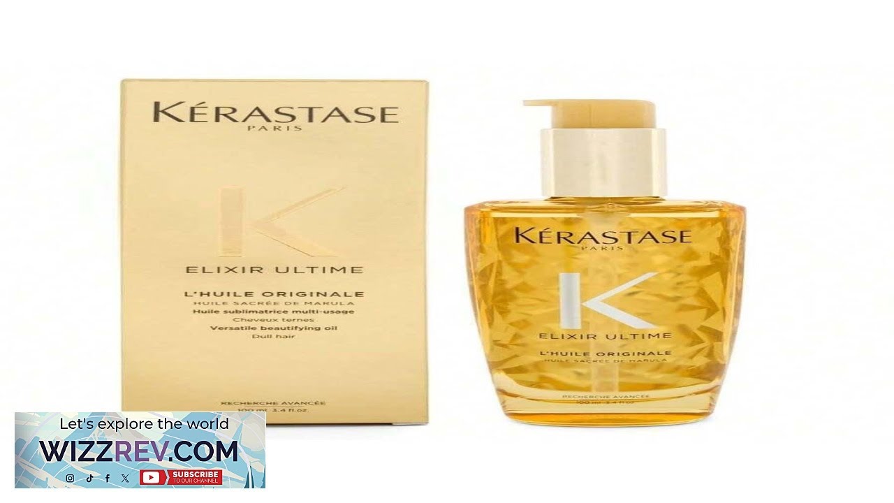 Kerastase Elixir Ultime L'Huile Original Beautifying Oil 100mL 3.4fl.Oz SHEIN USA