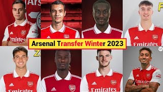 Arsenal Transfer Winter 2023 | Kiwior, Trossard, Zubimendi, Fresneda, Camavinga, Diaby,Rice, Rapinha