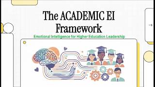 The ACADEMIC EI Framework: Emotional Intelligence for Higher Education Leadership