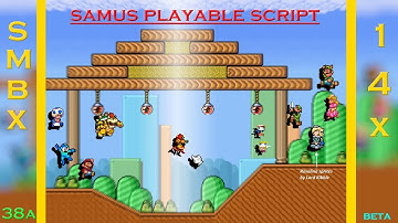SMBX 1.4.4 | SCRIPT | SAMUS PLAYABLE | SHOWCASE