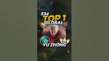 The Top 1 Global Yu Zhong Builds Sky Piercer! Mobile Legends #mobilelegends #mlbb #gaming