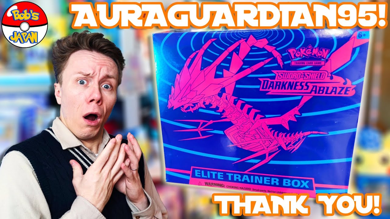 Opening a Darkness Ablaze ETB from Auraguardian95!! - YouTube