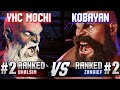 SF6 ▰ YHC MOCHI (#2 Ranked Dhalsim) vs KOBAYAN (#2 Ranked Zangief) ▰ High Level Gameplay