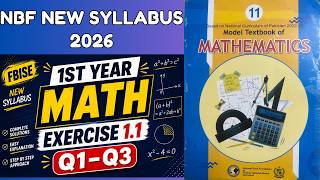 Unit 1: Complex Numbers, Exercise 1.1, Questions : 1 - 3
