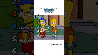 Ranking Funniest Milhouse Moments
