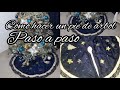 Cómo hacer un pie de árbol Navideño color azul//Ideas Para Hacer Un Pie De Árbol facil y Económico