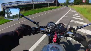 125cc injection transformée en carbu, premier tour de roue