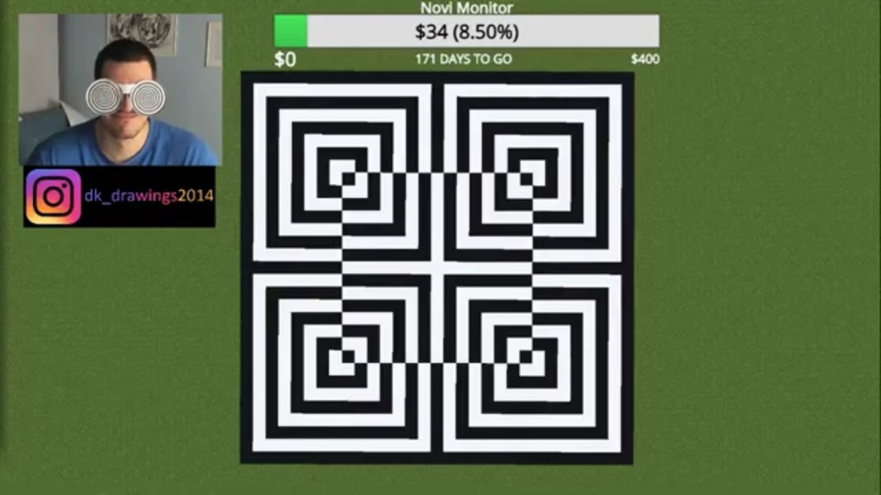 Minecraft Tutorial Cool And Easy Optical Illusion WARNING !!! - YouTube