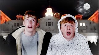 Staying The Night In a HAUNTED HOTEL (Part 1)