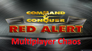 Command and Conquer Red Alert Remastered  4v4 (Multiplayer Chaos)
