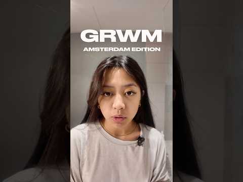 GRWM for the airport at 4 AM #grwm