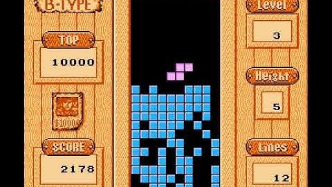 TETRIS 2 + BomBliss - B Type - Height 5 (HIGHEST) & Speed 3