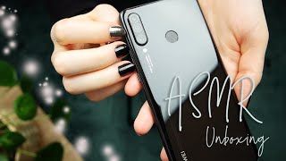 [ASMR] Unboxing Huawei P30 lite New Edition | Soft voice, phone tapping, comparison screenshot 5