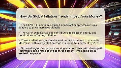 How Do Global Inflation Trends Impact Your Money? - Inflation Insight Channel
