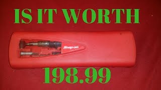 Is The Snap On YAS32A Worth 198.99??