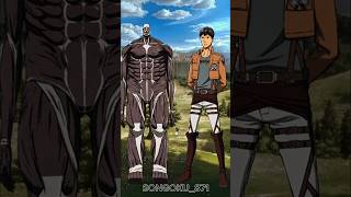All Titan Shifters in Attack on Titan! ( Part2 )#anime #attackontitan #aot #shorts#titan