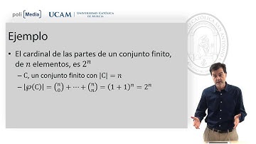 MOOC UCAM. Introducción a la Teoría Combinatoria 3.2