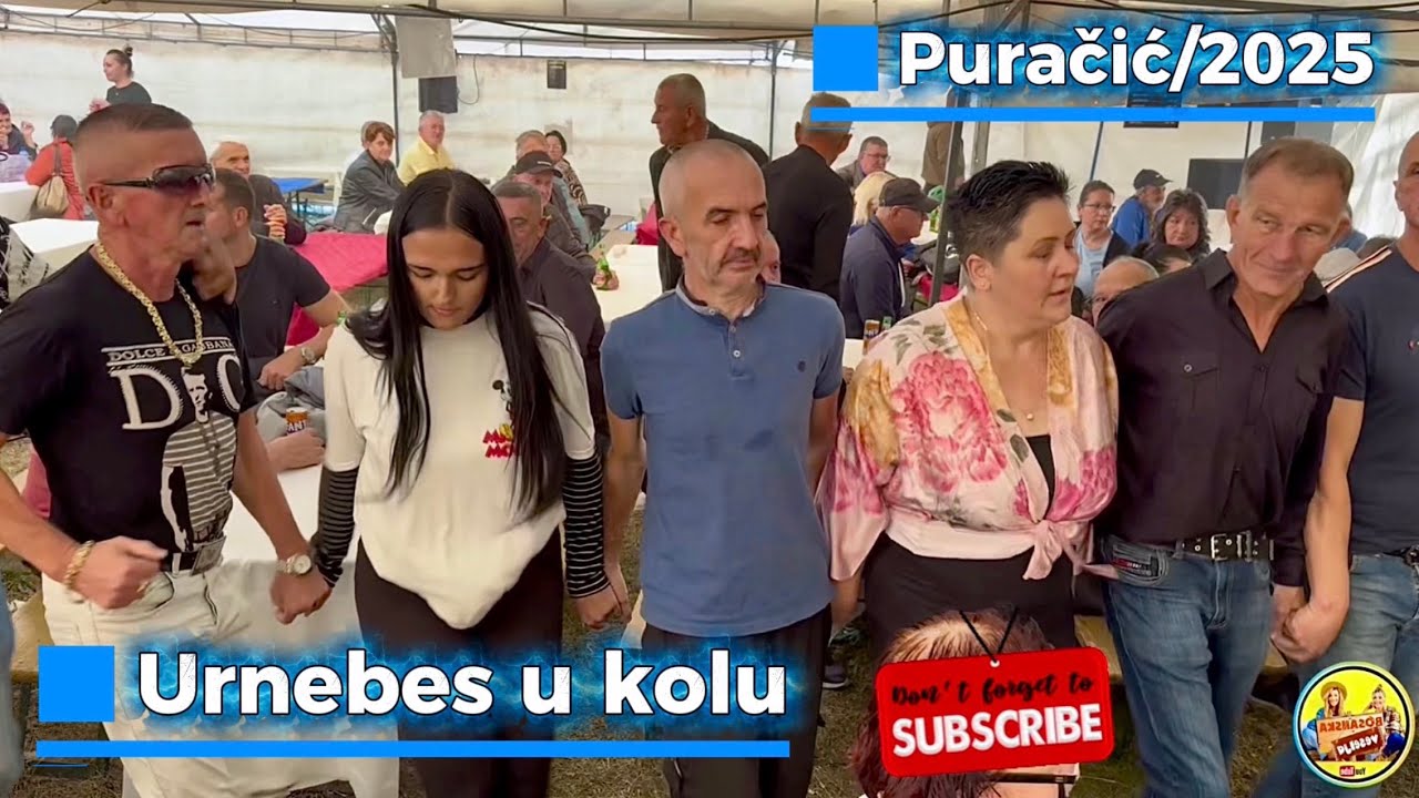 Puračićki urnebes sa garama u kolu💃 zadnji dan vašera🕺 14.10.2025