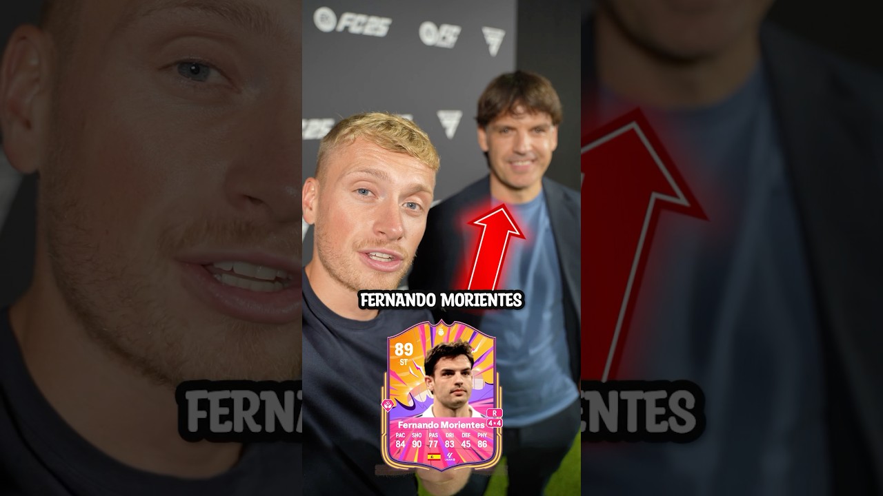 I ASKED FC25 HERO FERNANDO MORIENTES ABOUT HIS CAREER 🇪🇸⚽
