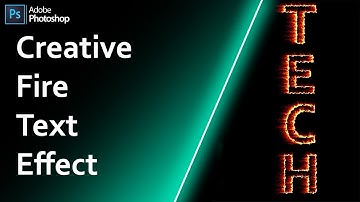 Creative Fire Text Effect In Photoshop CC 2021 | Photoshop Tutorial | Text Effect