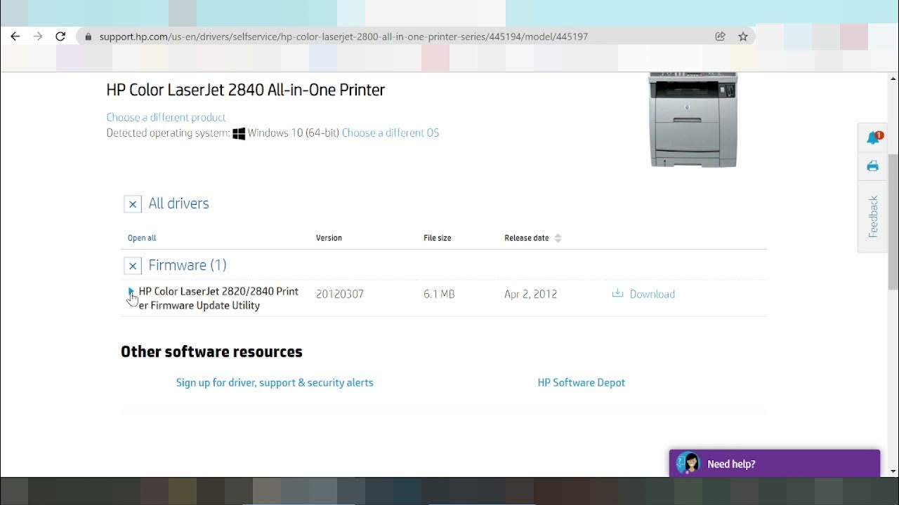 Hp Color Laserjet 2840 Treiber Windows 7 www.youtube.com