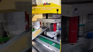 Cabinet hinge stamping production line,furniture kitchen door hinge processing #powerpress#mould#die