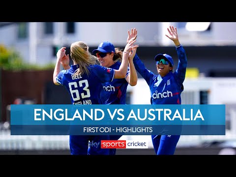 Knight fires England to THRILLING Ashes-levelling win 💥 | Women's Ashes | 1st ODI Highlights