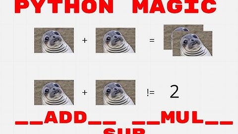 PYTHON MAGIC METHODS __ADD__, __MUL__, __SUB__, АРИФМЕТИЧЕСКИЕ ОПЕРАЦИИ С КАСТОМНЫМИ КЛАССАМИ