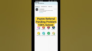 Paytm Referral Cashback Pending Problem 100% Solved | Paytm Refer And Earn Pending Problem#paytm