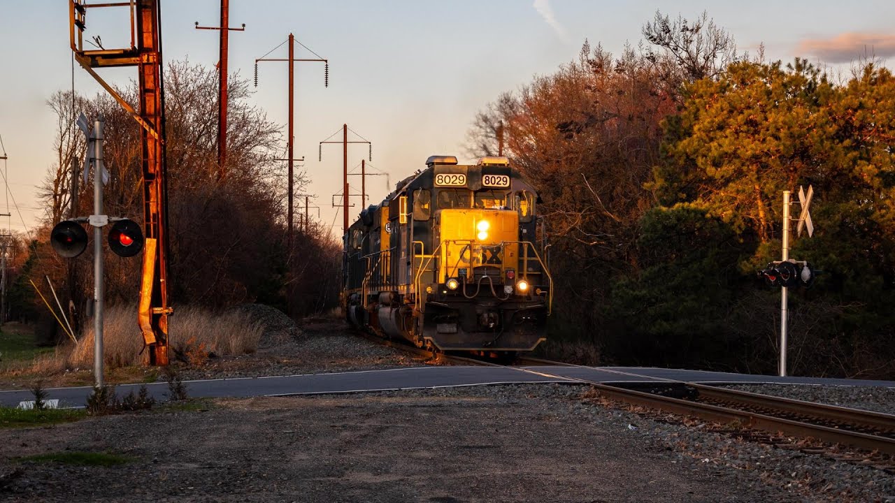 Chasing A Big OI16 To Browns Yard, Railfanning Carteret Sayreville