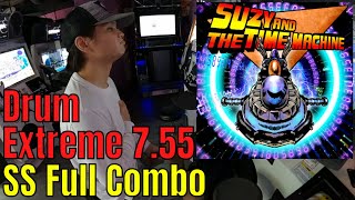 [GITADORA HIGH-VOLTAGE] SUZY AND THE TIME MACHINE Extreme Drum 7.55 SS Full Combo (CC for lyrics) News