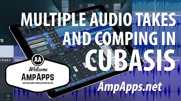 Multiple Audio Takes and Comping in Cubasis