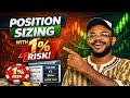 THE TRUTH ABOUT POSITION SIZING! #riskmanagement #positionsizing #forex #education #beginners