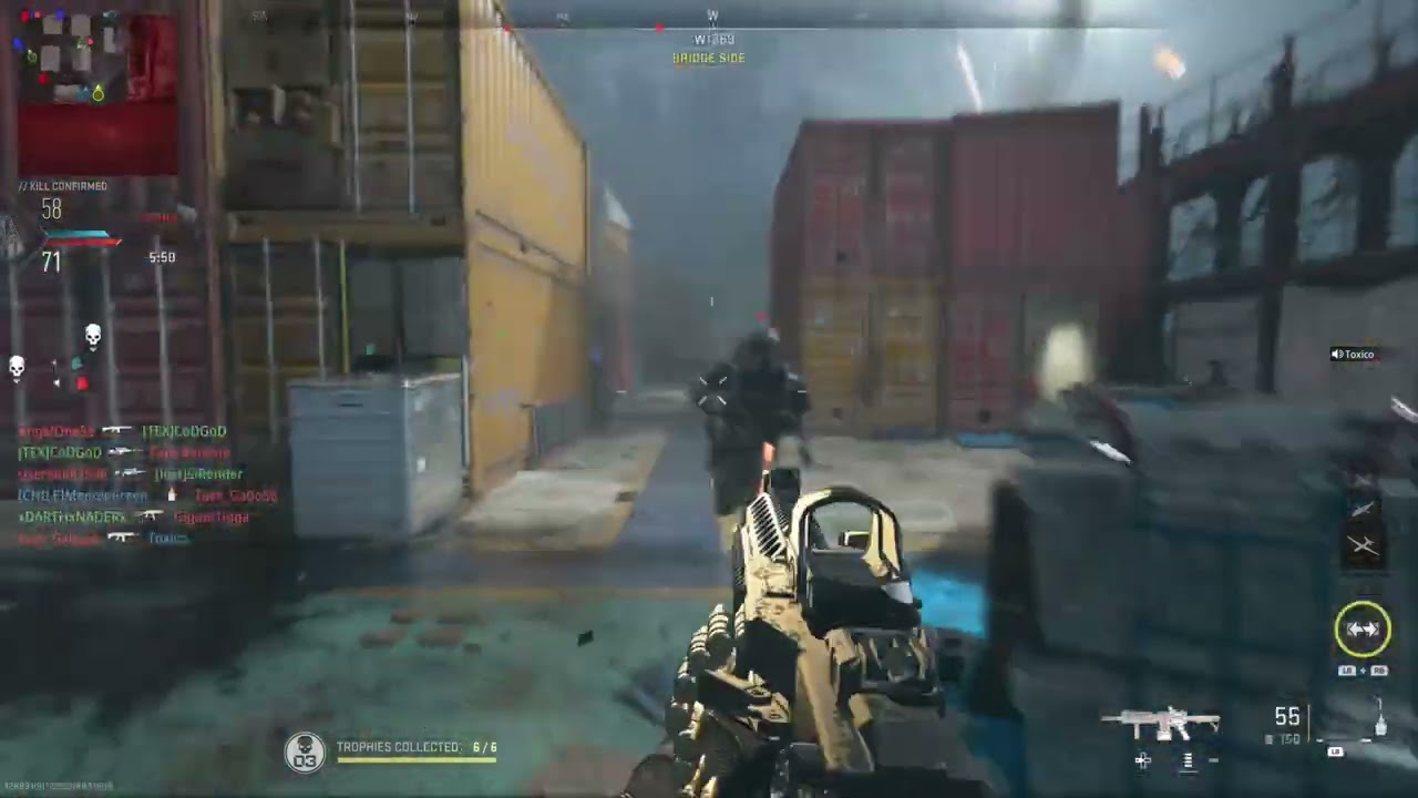 CODWZ2.shipment kid icarus LMG.13killz total. 4 then a 9piece Mayhem!