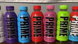 Prime Hydration Collection + Ranking the Flavors