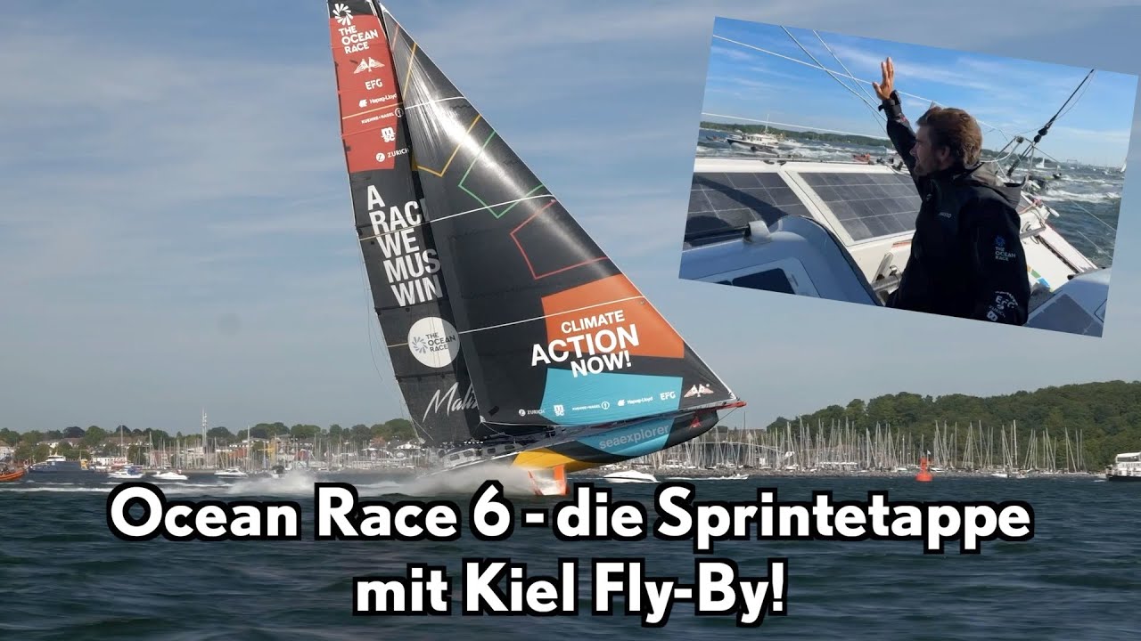 Ocean Race 2023 - Etappe #6: Sprint nach Den Haag - mit Kiel Fly-By!