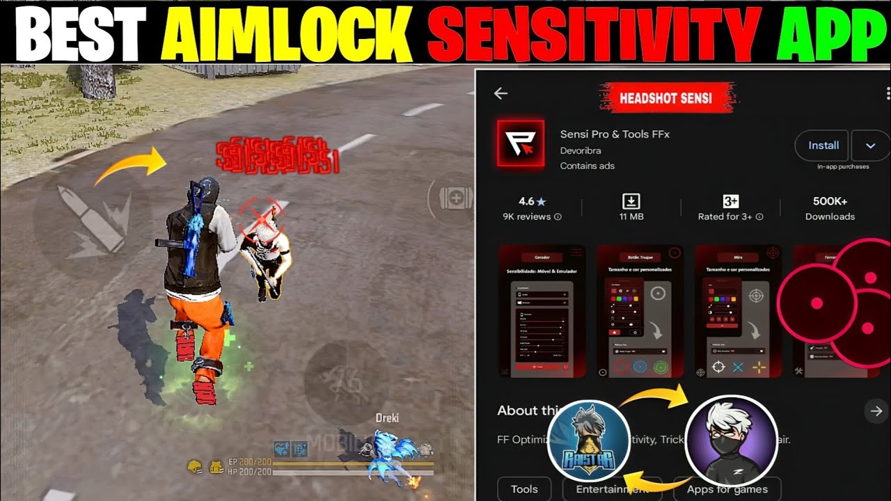 How to use Sensi Pro & tool FFx📲✅ || Best sensitivity settings EVER ?🔥