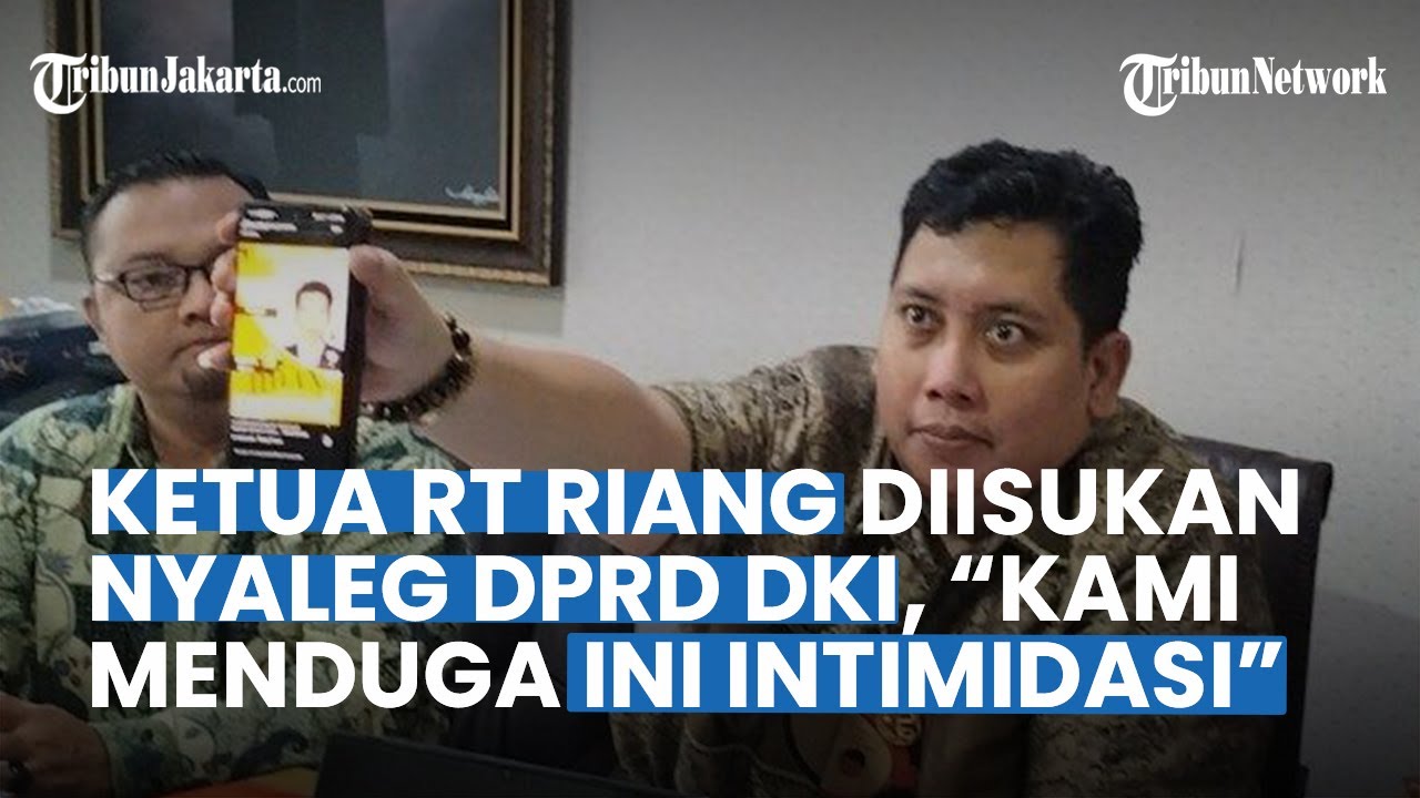 Ketua RT Riang Prasetya Diisukan Daftar Caleg DPRD DKI: Pak Riang Bukan ...