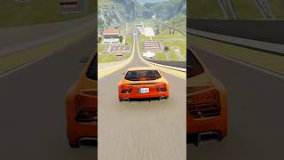 Mega Ramp Challenge #beamngdrive #beamng #gaming #car #crash #viral #jump #megaramp #challenge