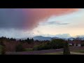 Winter-to-Spring Olympic Mountains Time Lapse