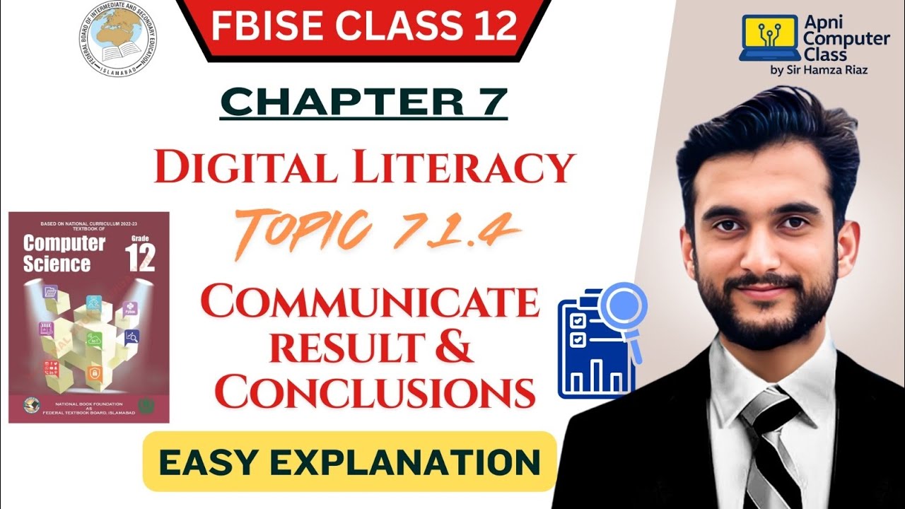FBISE Class 12 Computer Science Chapter 7 – Digital Literacy ...